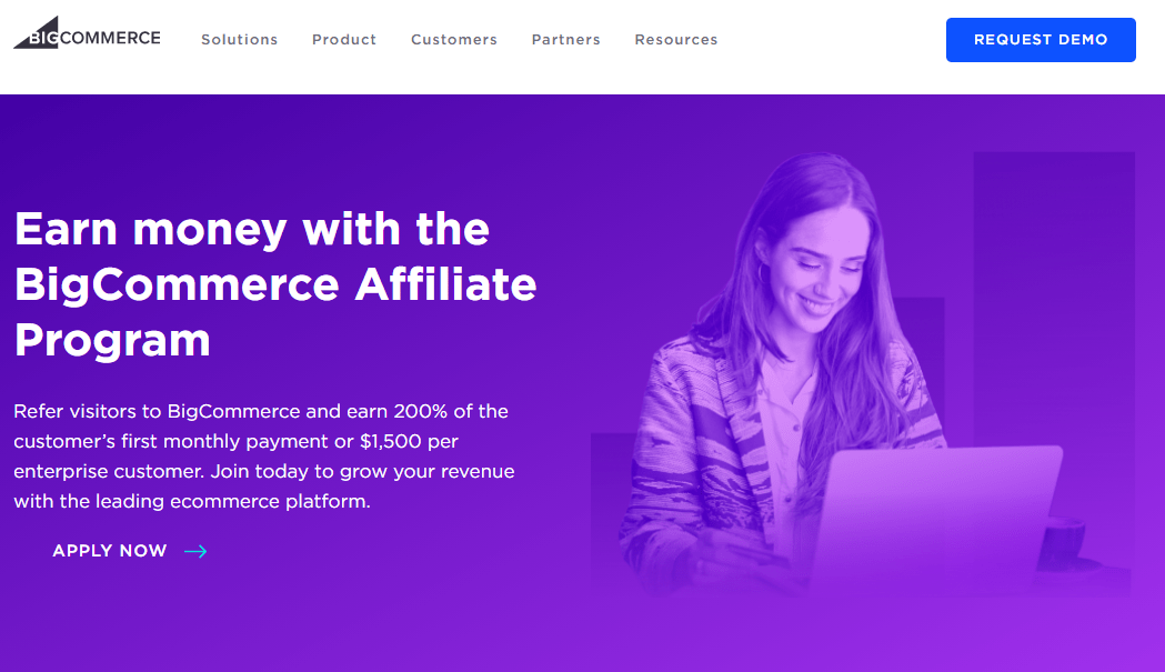 BigCommerce saas affiliate program