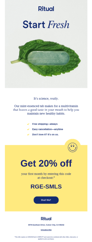 email by Ritual
