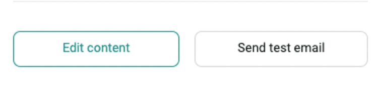 First email design finish