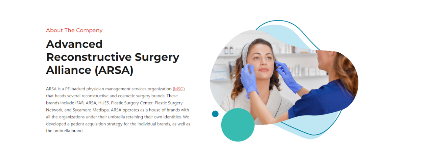 Advanced Reconstructive Surgery Alliance (ARSA) success story