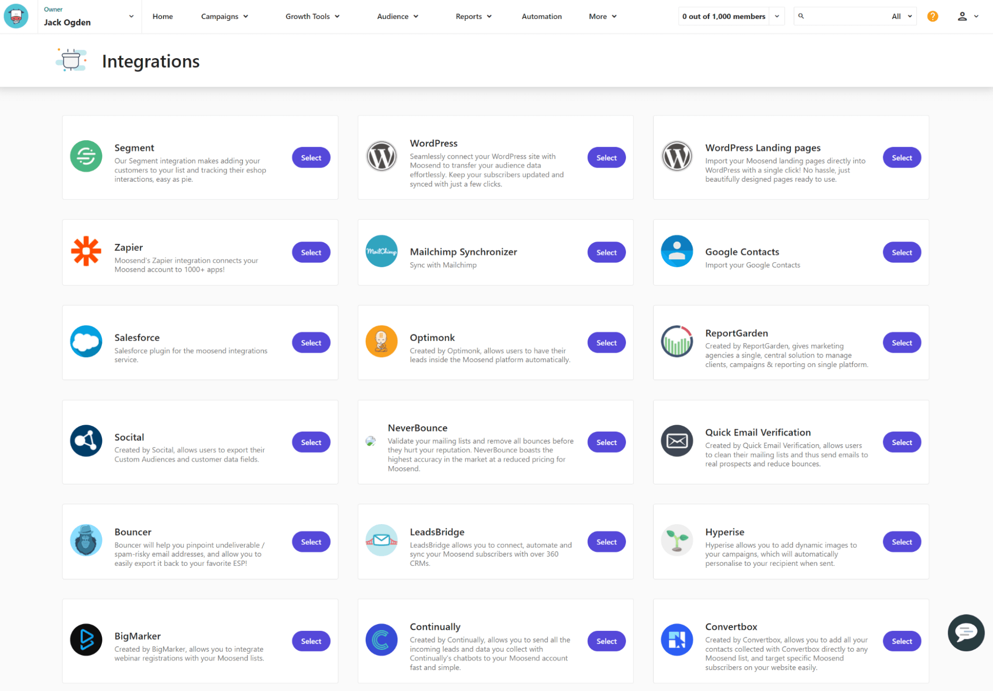 Integrations