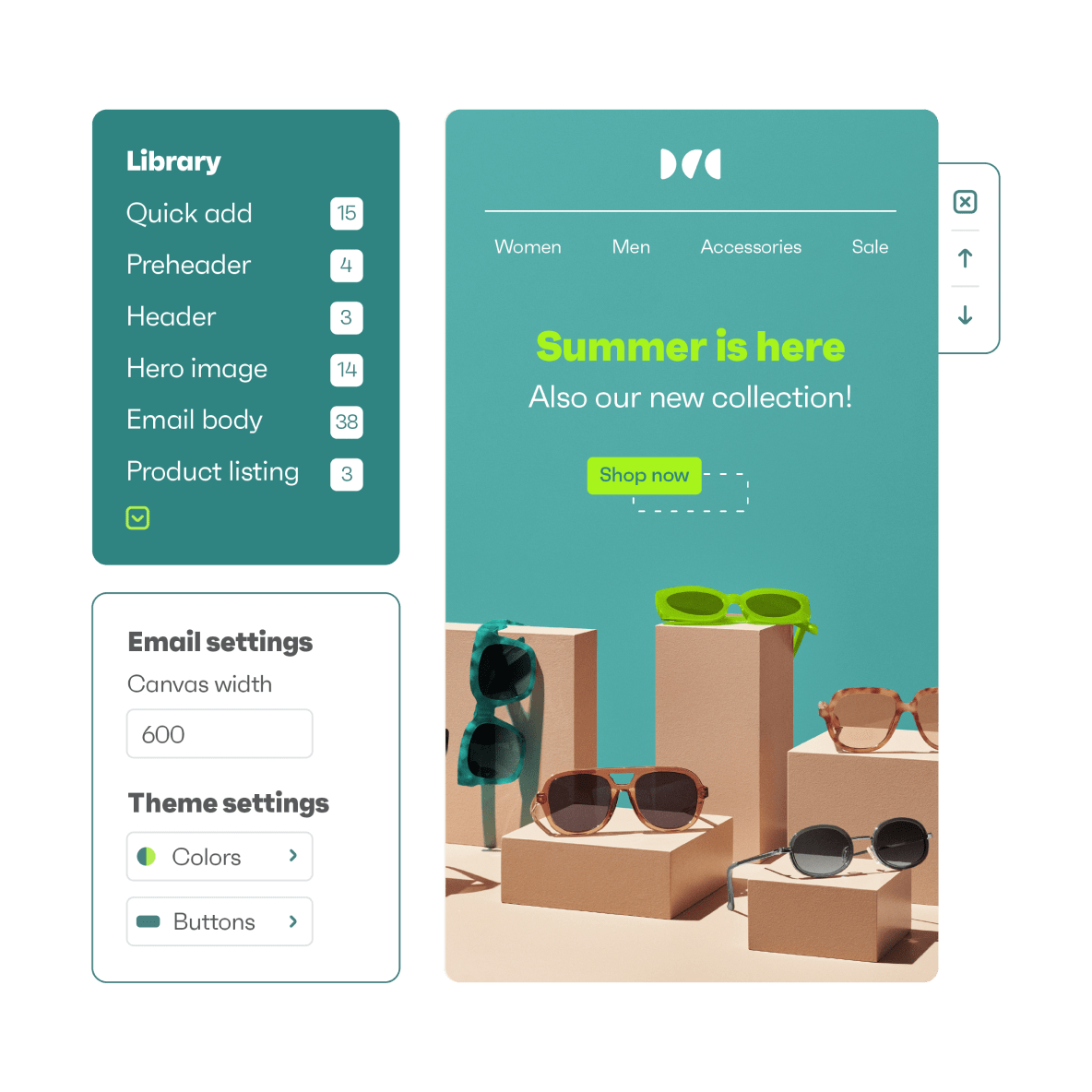 Build your newsletter in minutes