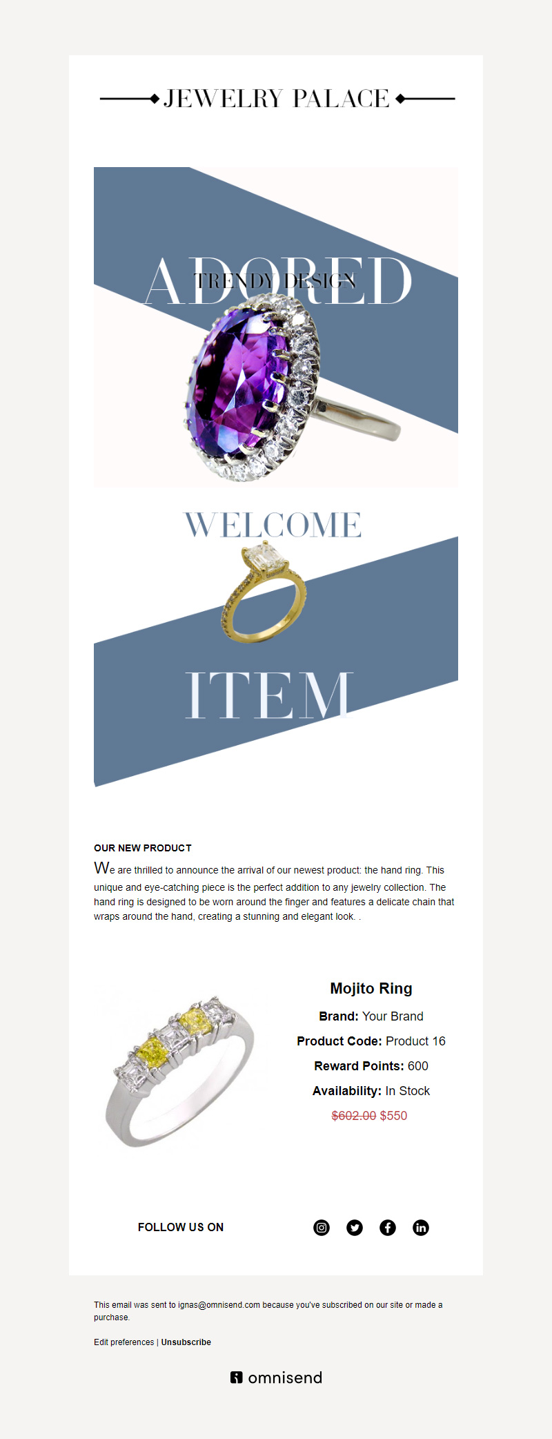 jewelry newsletters