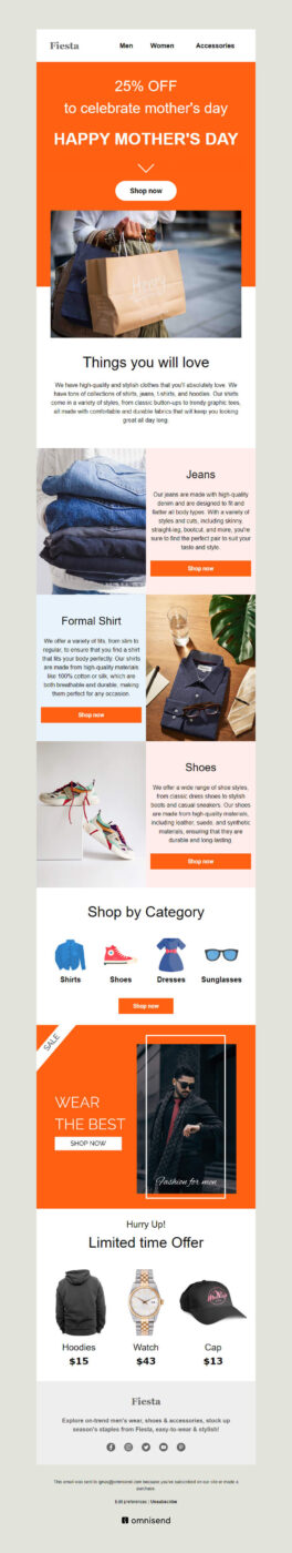 newsletter templates Mother's day