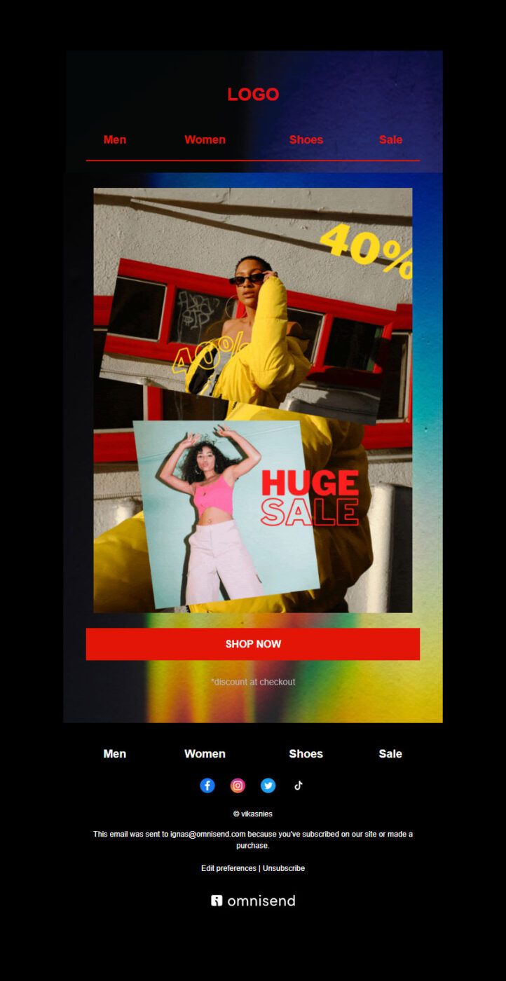 fashion newsletter templates